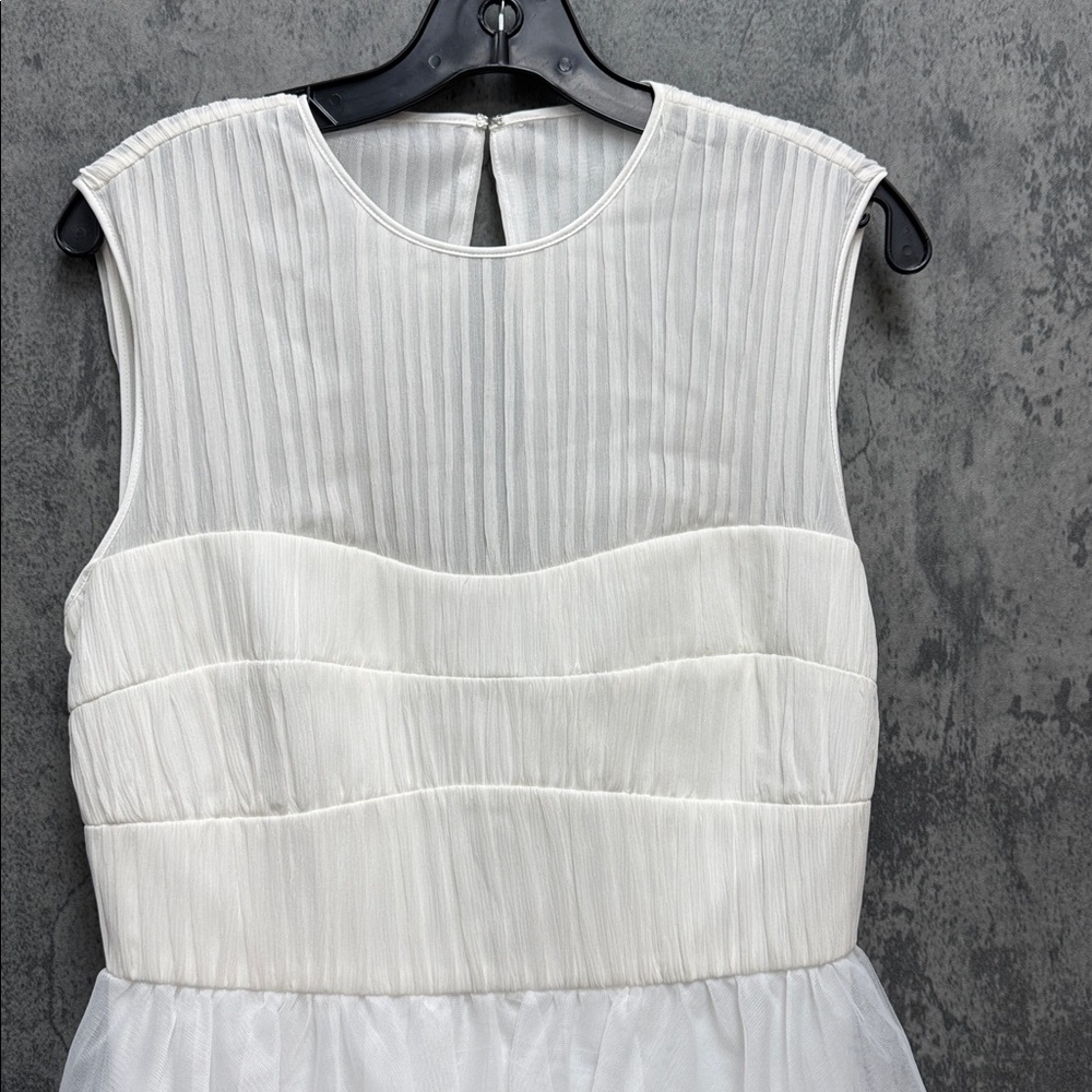 SIMKHAI Benton Pleated Tulle Dress - Picture 5 of 8